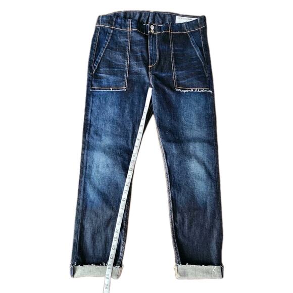Rag & Bone Women’s Denny High Rise Skinny Ankle Jeans Warsaw Dark Wash Size 31 - Picture 9 of 9